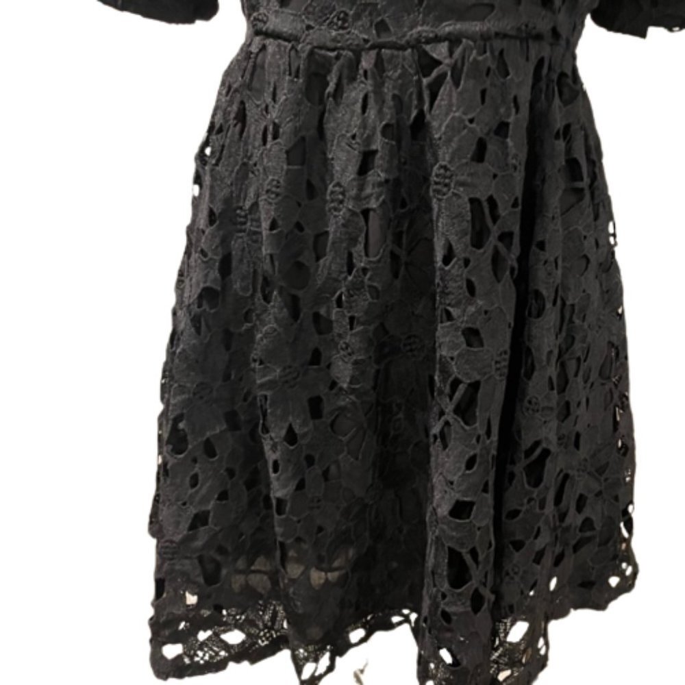 NWT Lulus For a Moment Lace Cut Out Mini Dress Size XL - Picture 5 of 9